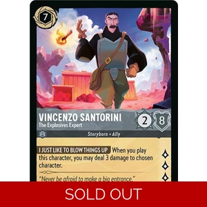 Vincenzo Santorini, The Explosives Expert